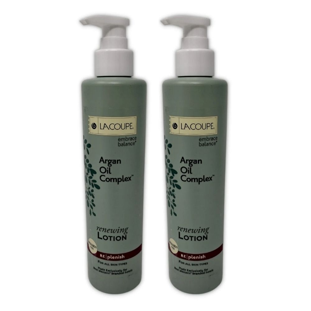 2 LaCoupe Argan Oil Body Lotion 12.17 fl oz Best Western Hotel - Picture 6 of 6